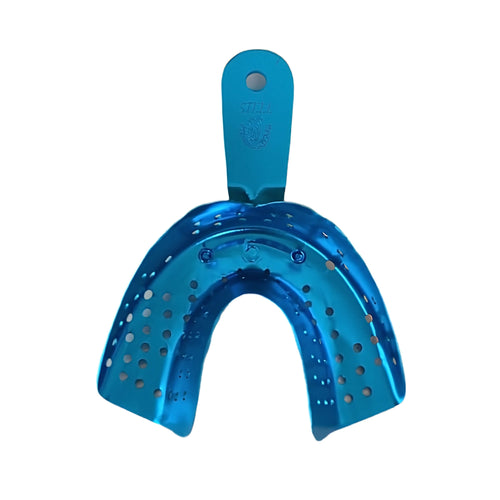 Cucharillas Porta Impresión Steel Dentadas Adulto (Juego 2 pzas)