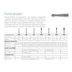 Fresa de Carburo FG Alta Velocidad JET Kerr - Pera