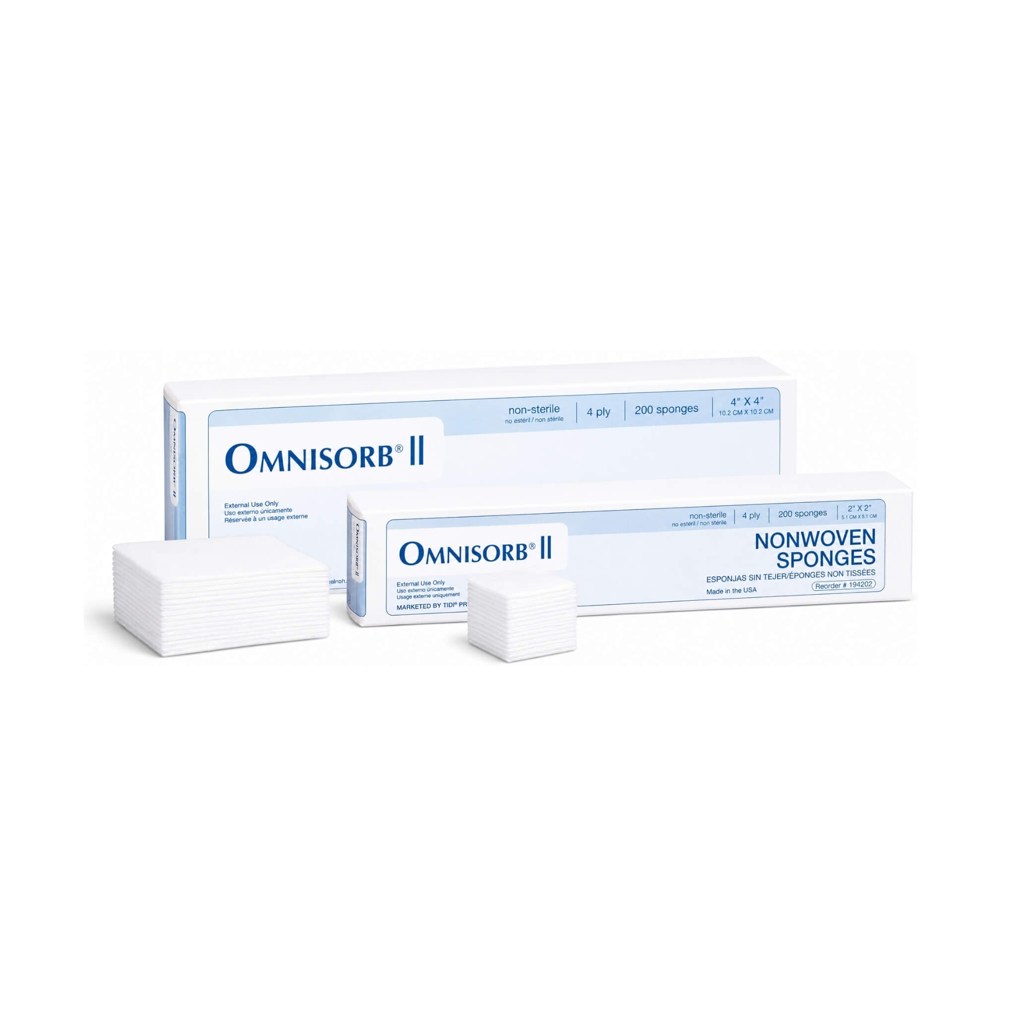 Gasa Omnisorb II (200 pzas)