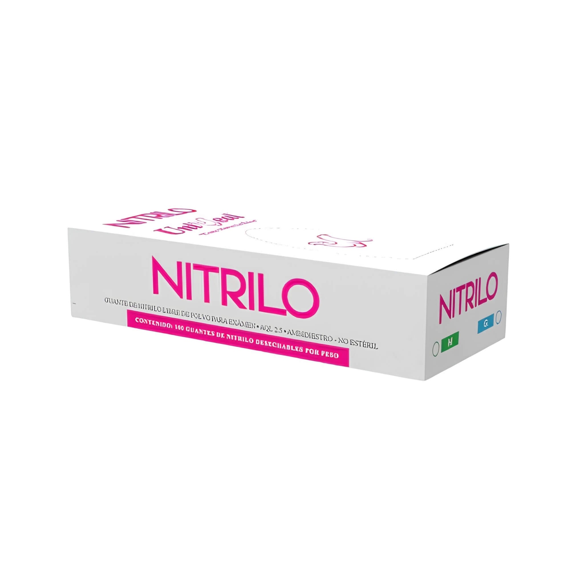 Guantes de Nitrilo Libres de Polvo UniSeal - XCH (100 pzas)