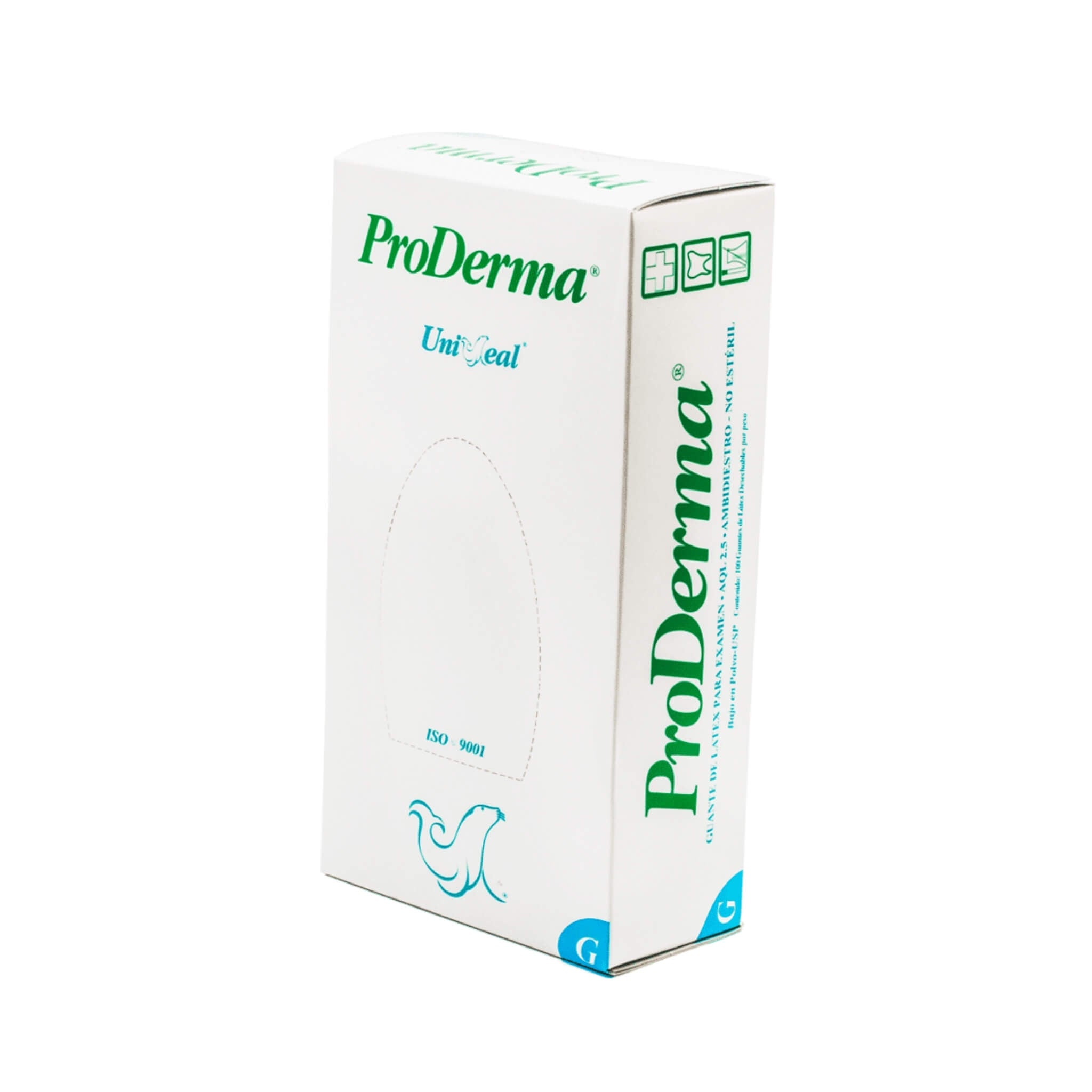 Guantes de Látex con Polvo ProDerma UniSeal (100 pzas)