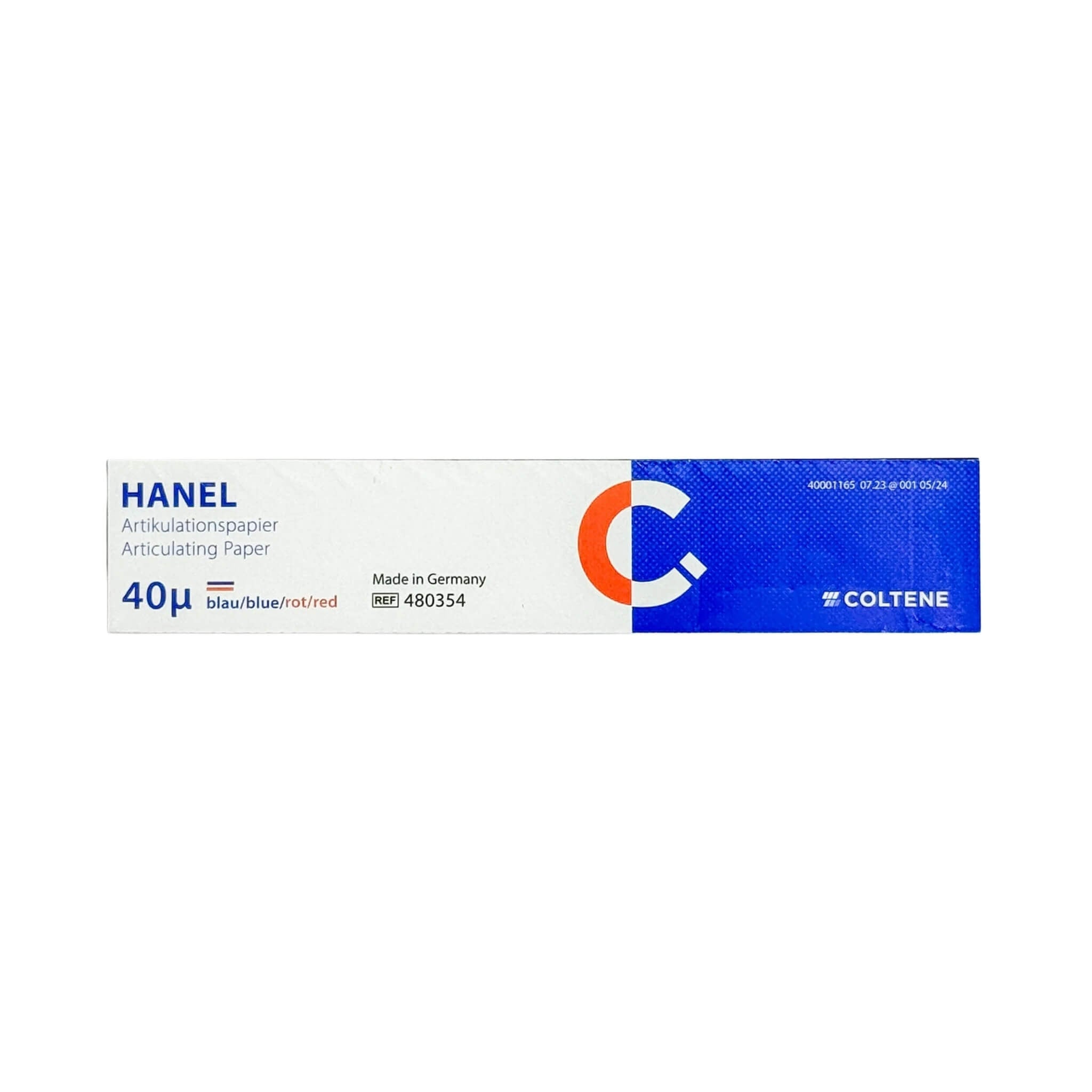 Papel para Articular Hanel Coltene (12 pzas)