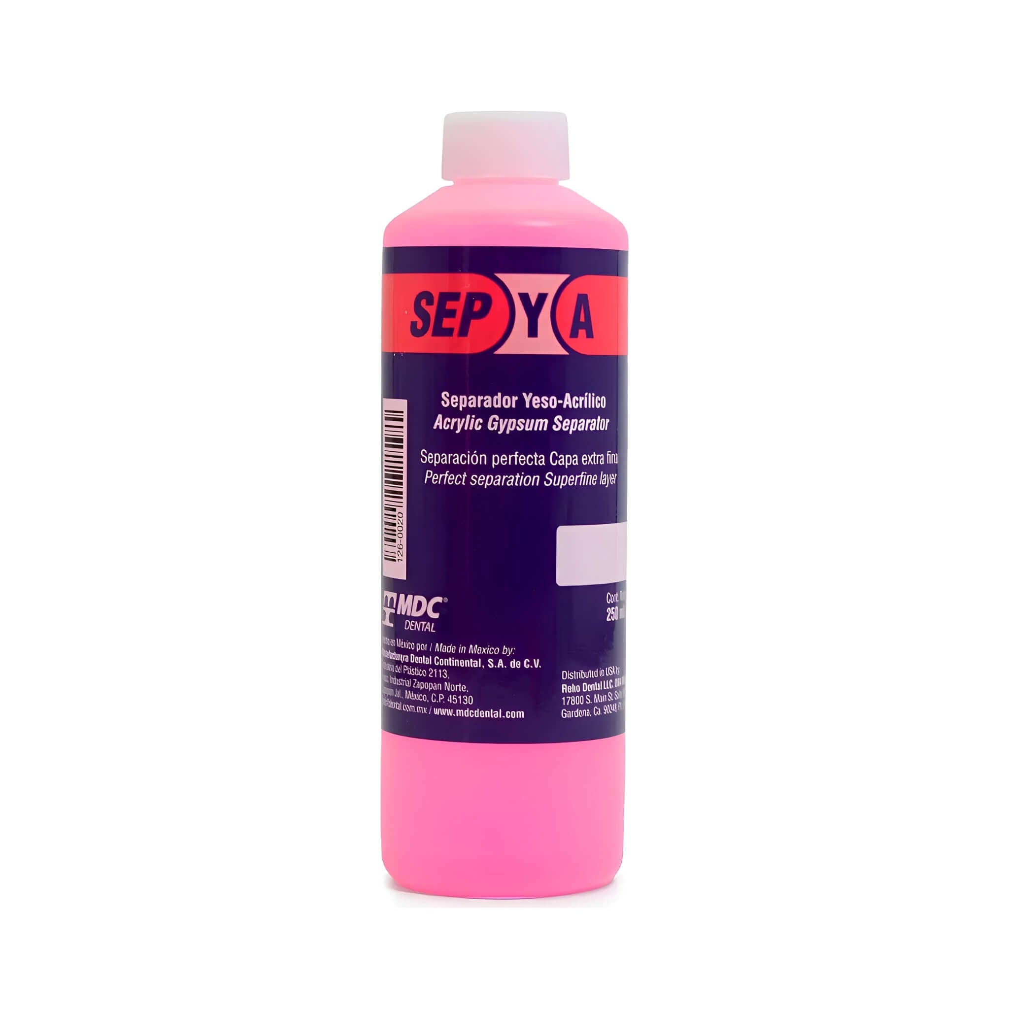 Separador de Yeso-Acrilico Sepya MDC Dental (250 ml)