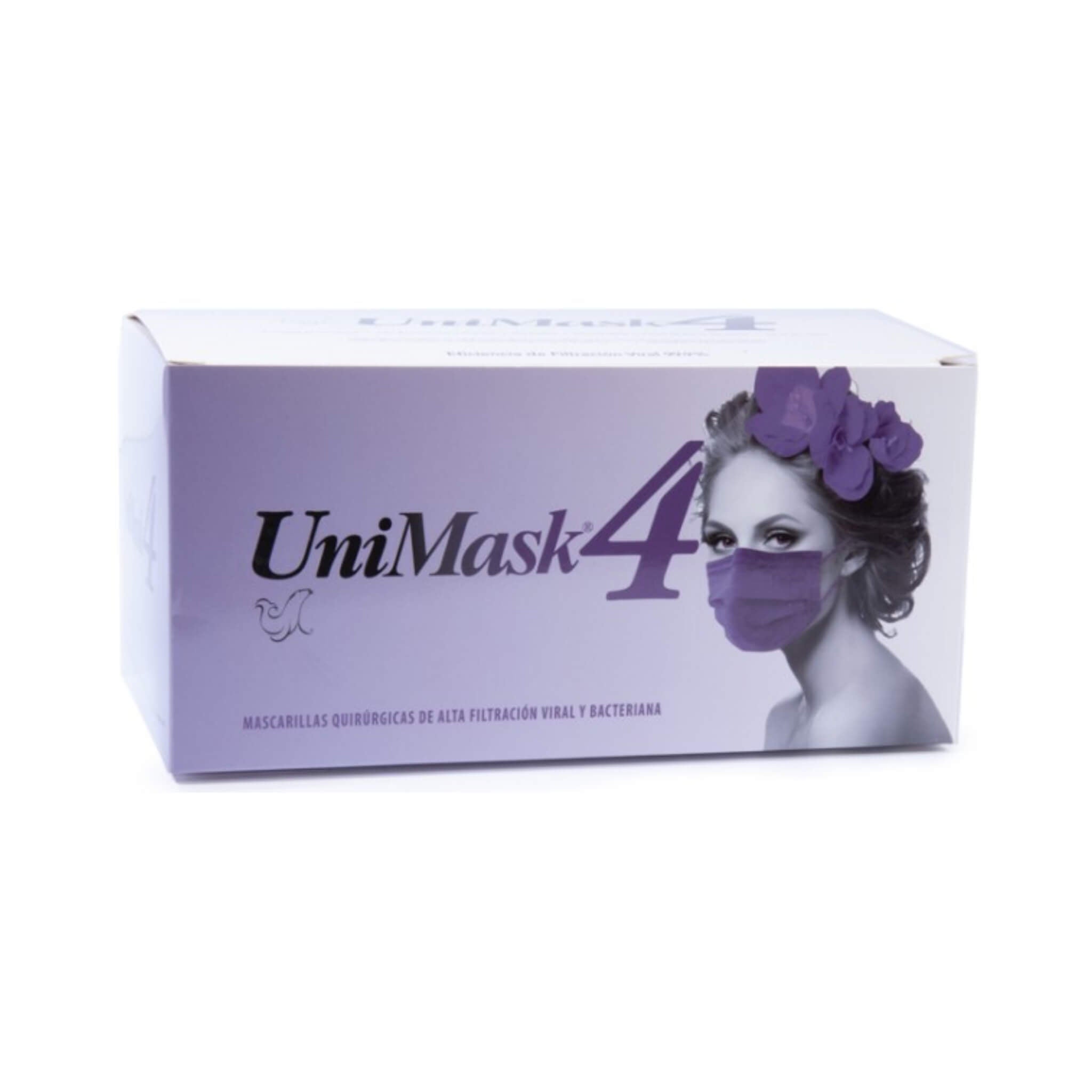 Cubreboca Quirúrgico Tetracapa Unimask 4 (50 pzas)