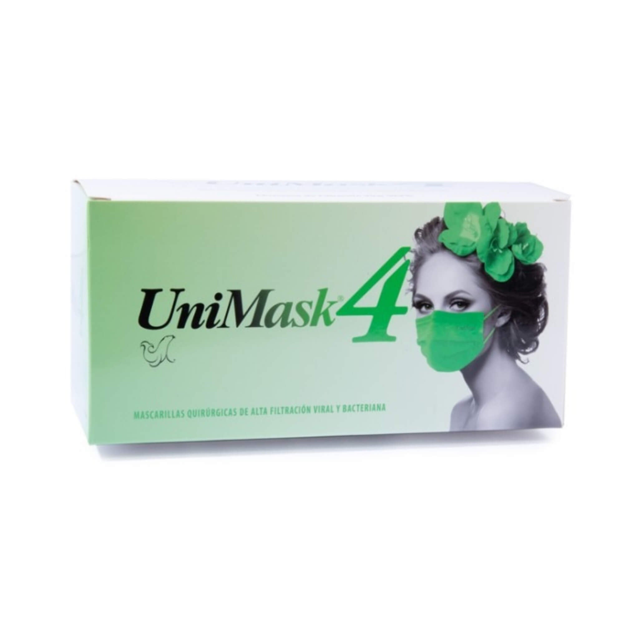 Cubreboca Quirúrgico Tetracapa Unimask 4 (50 pzas)