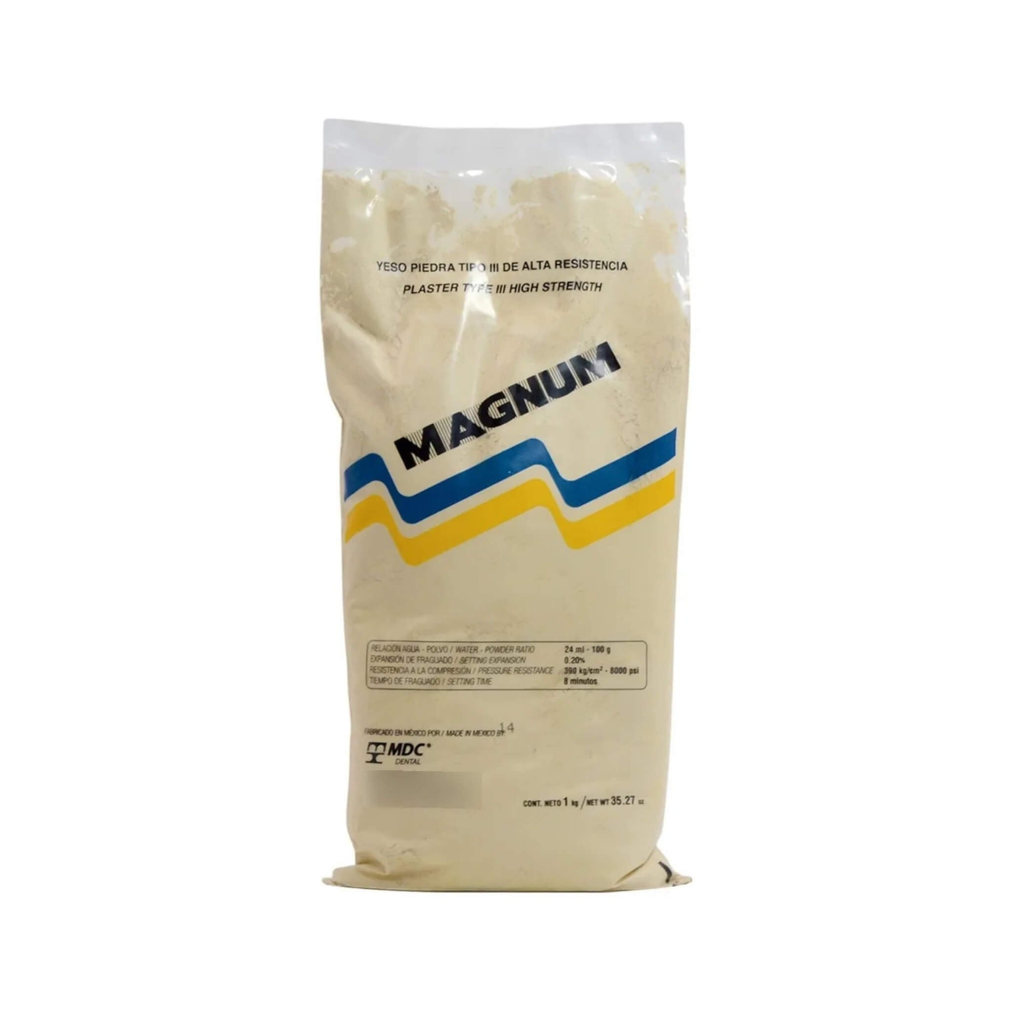 Yeso Piedra Magnum MDC Dental (1 Kg)